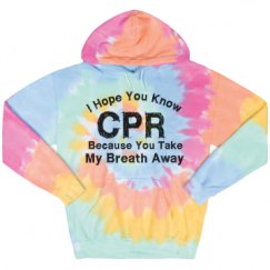 Unisex Tie-Dye Fleece Hoodie