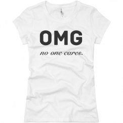 Ladies Slim Fit Basic Promo Jersey Tee