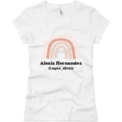 Ladies Slim Fit Basic Promo Jersey Tee