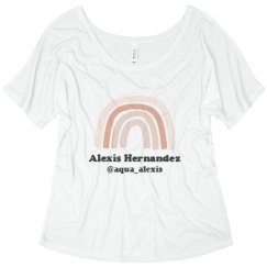 Ladies Flowy Slouchy Tee