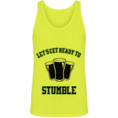 Unisex Jersey Neon Tank Top