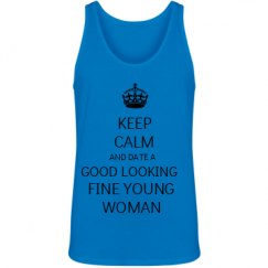 Unisex Jersey Neon Tank Top