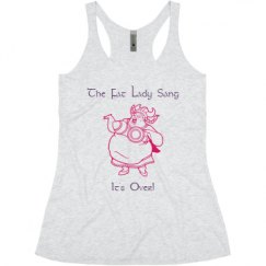 Ladies Slim Fit Super Soft Racerback Triblend Tank