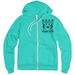 Unisex Fleece Full Zip Midweight Hoodie
