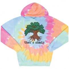 Unisex Tie-Dye Fleece Hoodie