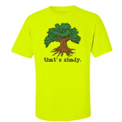 Unisex Ultra Cotton Safety Neon Crewneck Tee