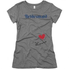 Ladies Slim Fit Super Soft Triblend Tee