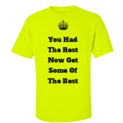 Unisex Ultra Cotton Safety Neon Crewneck Tee