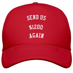 Send us $1200 again 
