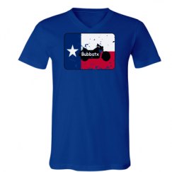 Unisex V-Neck Jersey Tee