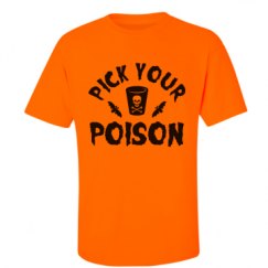 Unisex Ultra Cotton Safety Neon Crewneck Tee