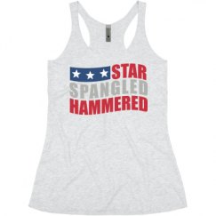Ladies Slim Fit Super Soft Racerback Triblend Tank