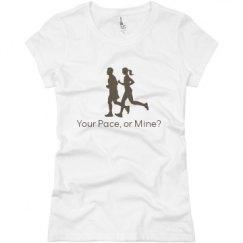 Ladies Slim Fit Basic Promo Jersey Tee