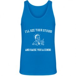 Unisex Jersey Neon Tank Top