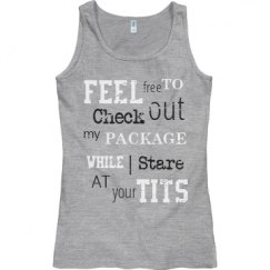 Ladies Semi-Fitted Basic Promo Tank