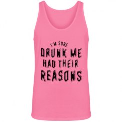 Unisex Jersey Neon Tank Top