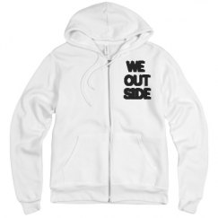 Unisex Fleece Full Zip Midweight Hoodie