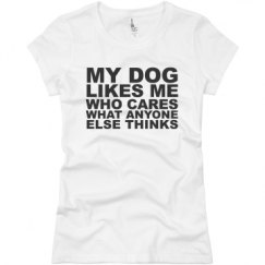 Ladies Slim Fit Basic Promo Jersey Tee