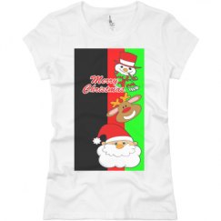 Ladies Slim Fit Basic Promo Jersey Tee