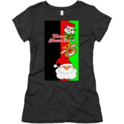 Ladies Slim Fit Super Soft Triblend Tee