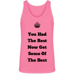 Unisex Jersey Neon Tank Top