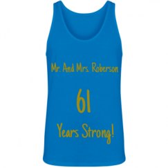 Unisex Jersey Neon Tank Top