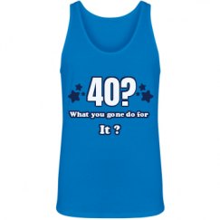 Unisex Jersey Neon Tank Top