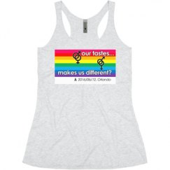 Ladies Slim Fit Super Soft Racerback Triblend Tank