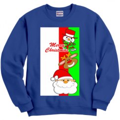 Unisex Film and Foil Crewneck Sweatshirt