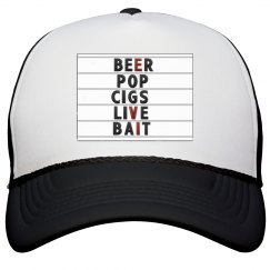 Beer Pop Cigs Live Bait