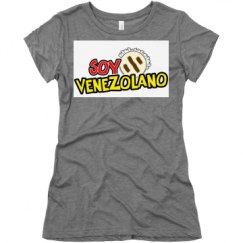 Ladies Slim Fit Super Soft Triblend Tee