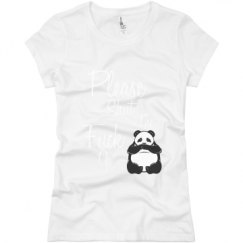 Ladies Slim Fit Basic Promo Jersey Tee