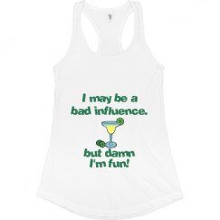 Ladies Slim Fit Racerback Tank Top