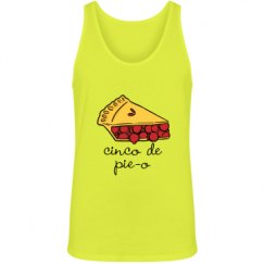 Unisex Jersey Neon Tank Top