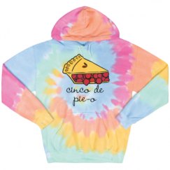 Unisex Tie-Dye Fleece Hoodie