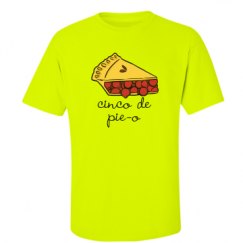 Unisex Ultra Cotton Safety Neon Crewneck Tee