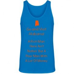 Unisex Jersey Neon Tank Top