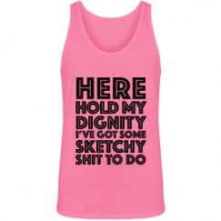 Unisex Jersey Neon Tank Top