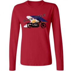 Ladies Relaxed Fit Basic Long Sleeve Tee