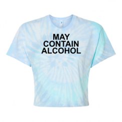 Women's Tie Dye Crop Top Tee