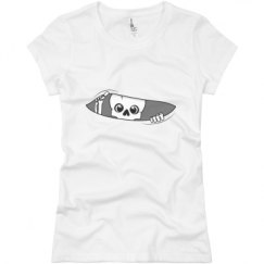 Ladies Slim Fit Basic Promo Jersey Tee