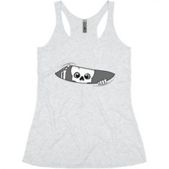 Ladies Slim Fit Super Soft Racerback Triblend Tank