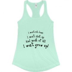 Ladies Slim Fit Racerback Tank Top