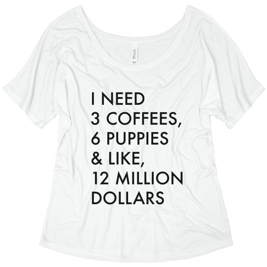 3 Coffees, 6 Puppies & Like 3 Coffees, 6 Puppies & Like