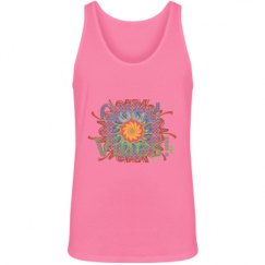 Unisex Jersey Neon Tank Top