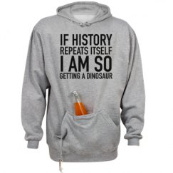 Unisex Beer Holder Tailgate Hoodie