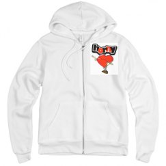 Unisex Fleece Full Zip Midweight Hoodie