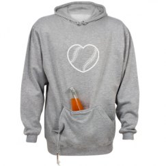 Unisex Beer Holder Tailgate Hoodie