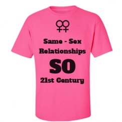 Unisex Ultra Cotton Safety Neon Crewneck Tee