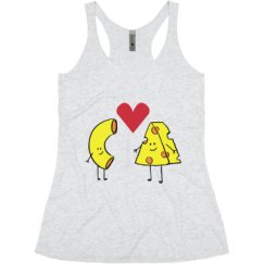 Ladies Slim Fit Super Soft Racerback Triblend Tank